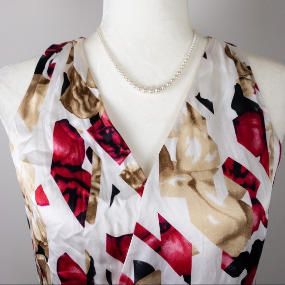 White House Black Marker Silk Petite tank top - Picture 3 of 12